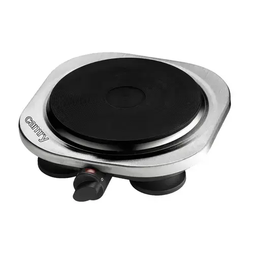 Plita electrica Camry CR 6510, 1 arzator, 1500 W,185mm,Inox