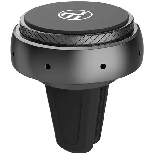 Suport magnetic de telefon Tellur pentru ventilatie FreshDot, Odorizant Lamaie, Gri
