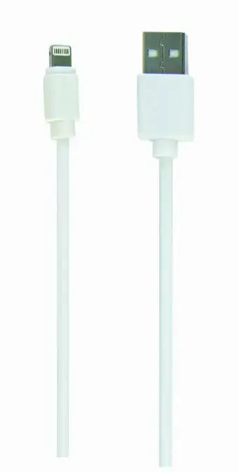 Cablu de Date GEMBIRD Apple iPhone 6/6S Plus, bulk,CC-USB2-AMLM-W-1M, 1m