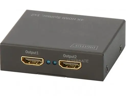Swich HDMI 4K, Digitus DS-46304, 2 x HDMI, Negru
