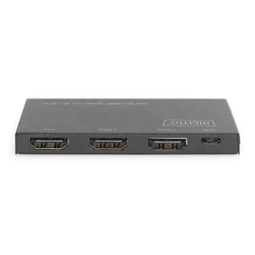 Switch HDMI 4K, Digitus DS-45322, ultra slim, 2 x HDMI, Negru