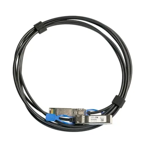 Cablu Retea SFP+, Mikrotik, XS+DA0001, SF/SFP+ SFP28, 1G/10G/25G, 1 M