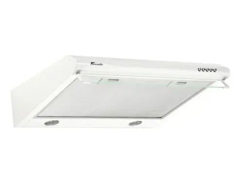 Hota traditionala Tornado Bona 10 (50) LED, 1 motor, latime 50 cm, absorbtie 380 m3/ora, filtru anti-grasimi aluminiu 5 straturi (Alb)