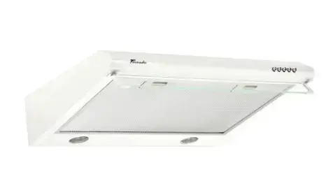 Hota Traditionala Tornado Bona 20 (60) LED, 2 motoare, latime 60 cm, absorbtie 560 m3/ora, filtru anti-grasimi aluminiu 5 straturi (Alb)
