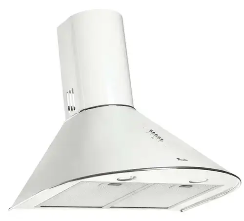 Hota tip Cupola Tornado Violla 750 (60) LED, 1 motor Turbo, latime 60 cm, 3 viteze, absorbtie 750 m3/ora, filtru anti-grasimi aluminiu 5 straturi (Alb)