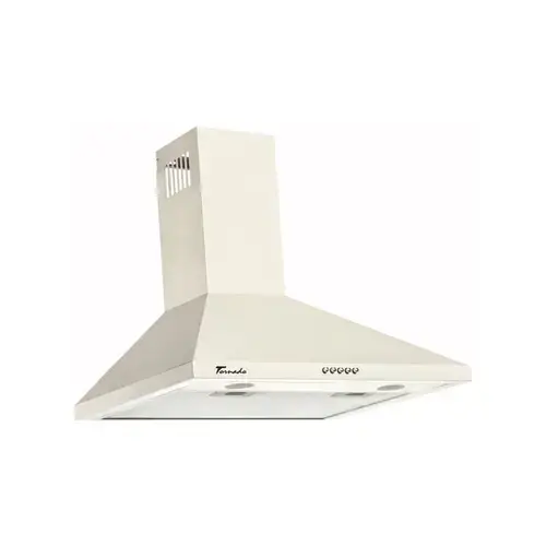 Hota tip Cupola Tornado Kent 750 (50) LED, 1 motor Turbo, latime 50 cm, 3 viteze, absorbtie 750 m3/ora, filtru anti-grasimi aluminiu 5 straturi (Bej)