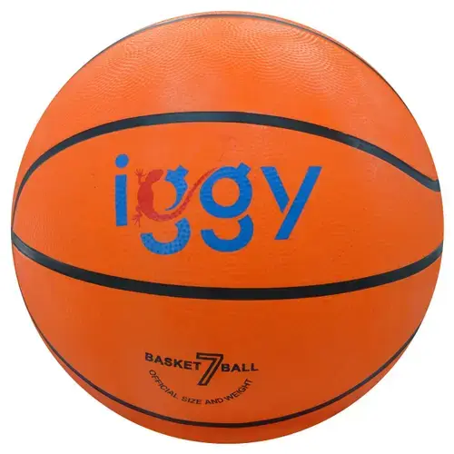 Minge baschet Iggy igbb-basic, material cauciuc, dimensiune 7, greutate 600 grame