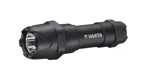 Lanterna LED Varta Indestructible F10 Pro, rezistenta sporita, 6W, 300 lm, IP67 (Negru)