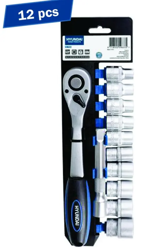 Set chei Hyundai HY-59633, 12 piese