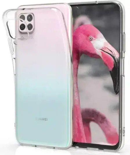 Protectie spate Devia DVNKP40LCC pentru Huawei P40 Lite (Transparent)
