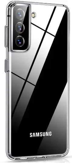 Protectie Spate Devia Crystal Clear DVHSNS21PCC pentru Samsung Galaxy S21 Plus (Transparent)