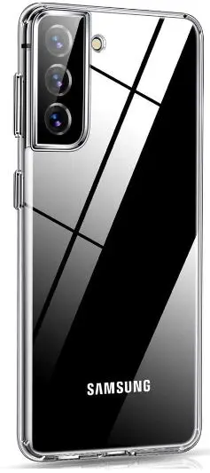 Protectie Spate Devia Crystal Clear DVHSNS21PCC pentru Samsung Galaxy S21 Plus (Transparent)