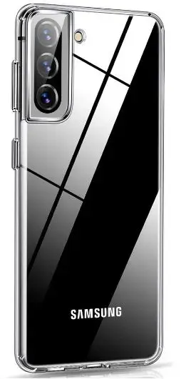 Protectie Spate Devia Crystal Clear DVHSNS21CC pentru Samsung Galaxy S21 (Transparent)