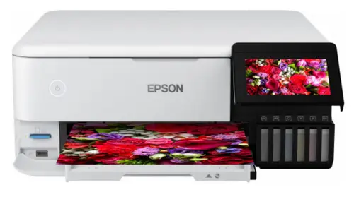 Multifunctional Epson L8160, InkJet Color, 16 ppm, A4, Duplex, Retea, Wireless (Alb)