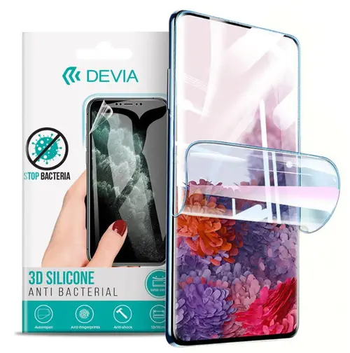 Folie silicon Devia DVFSGP6 pentru Google Pixel 6 Pro (Transparent)