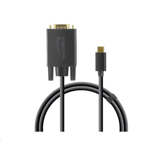 Cablu SPEEDLINK USB-C, VGA high speed, 1.8M HQ