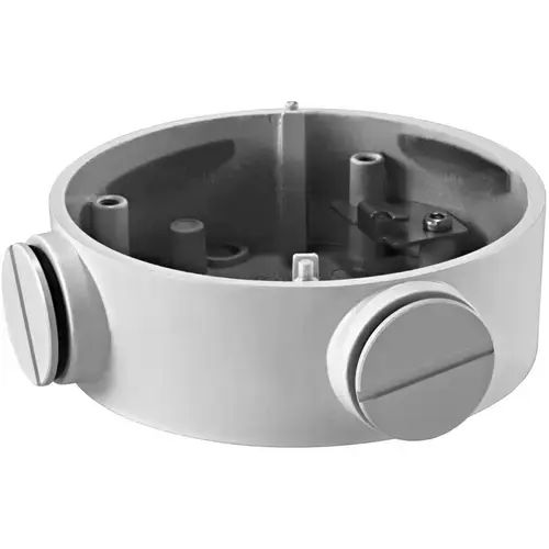 Suport Hikvision Junction Box DS-1260ZJ, aliaj aluminiu, diametru: 80.5mm