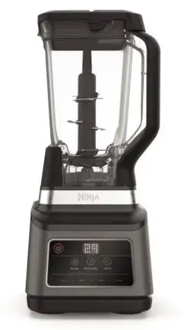 Blender 2 in 1 Ninja BN750EU, 1200W, 2.1L / 700ml, 3 Trepte de viteza (Negru)