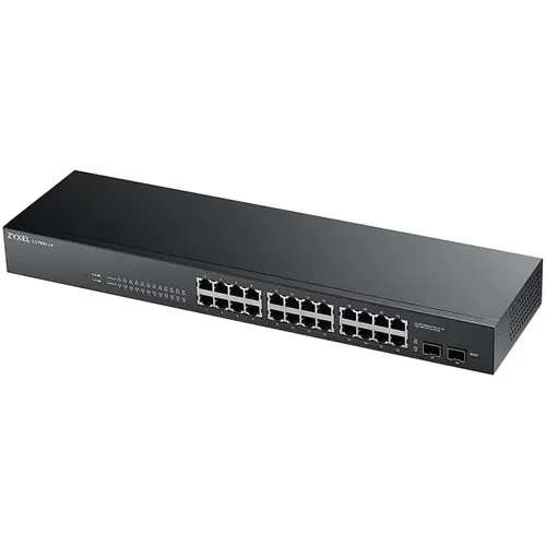 Switch Zyxel GS1900-24EP-EU0101F, 24 Ports 100/1000 Mbps, PoE