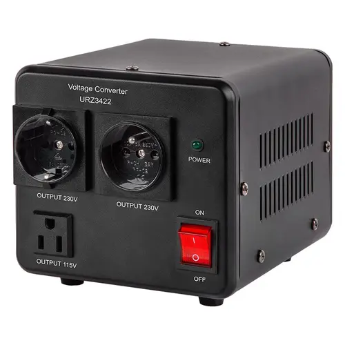 Convertor de tensiune Kemot, 800 W, 1000 VA, Randament 80% (Negru)