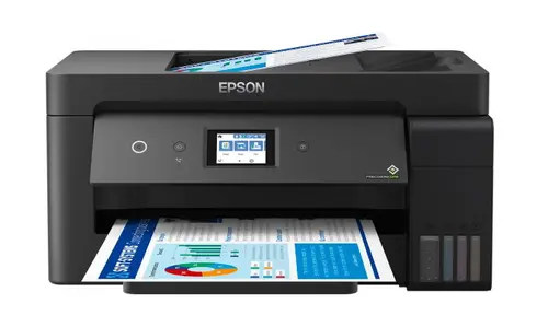 Multifunctional Epson ECOTANK L14150, jet cerneala, A3+, Fax, 17ppm, Duplex, ADF, Retea, Wireless