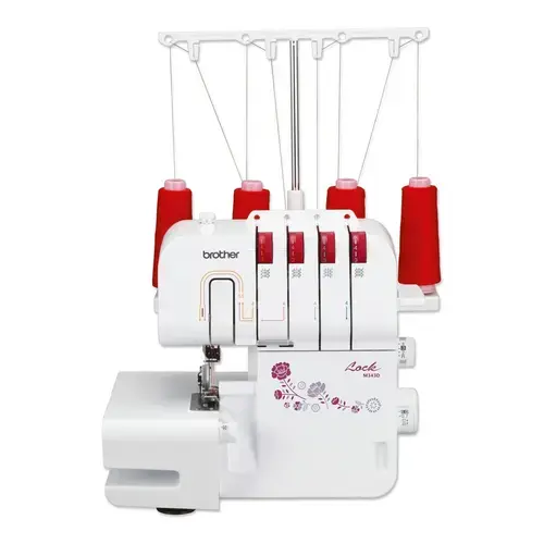 Masina De Surfilat Brother M343D, 1,2 ace cu 3, 4 fire, Alb