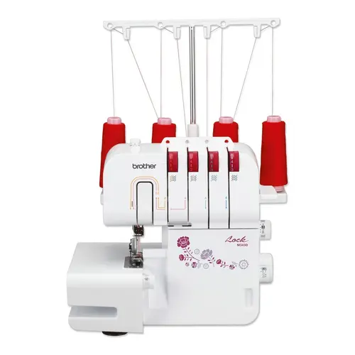 Masina De Surfilat Brother M343D, 1,2 ace cu 3, 4 fire, Alb