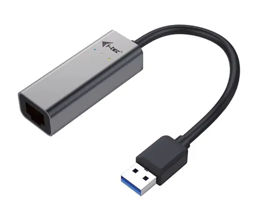 Adapter i-tec USB 3.0 Metal Gigabit Ethernet 1x USB 3.0 do RJ-45 10/100/1000 Mbps LED