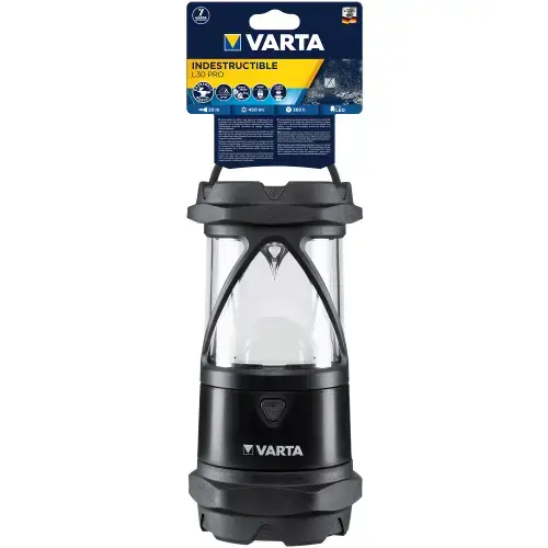 Lampa LED Varta L30 Pro, rezistenta sporita, 5W, 450 lm, IP67, 6 x AA