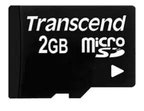 Card Transcend microSD 2GB
