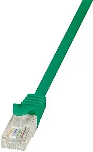 Cablu UTP LogiLink CP1025U, Patchcord, CAT.5e, 0.5m (Verde)