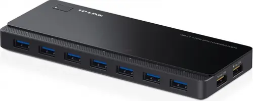 HUB USB TP-Link UH720, 7 porturi USB 3.0 + 2 porturi incarcare telefoane/tablete