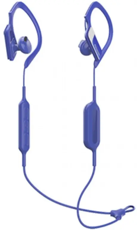 Casti Alergare Panasonic RP-BTS10E-A, Microfon (Abastru)