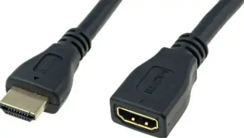 Extensie cablu HDMI Assmann AK-330201-050-S, v 1.4, 5 m (Negru)