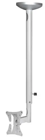 Suport Tavan NewStar FPMA-C050SILVER, 10inch - 30inch, 20 Kg (Argintiu)