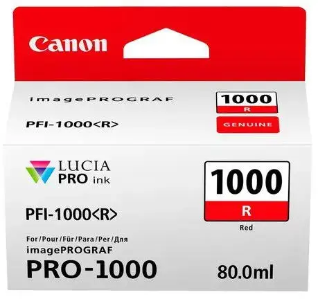 Cartus Cerneala Canon PFI-1000PGY, 80 ml (Rosu)