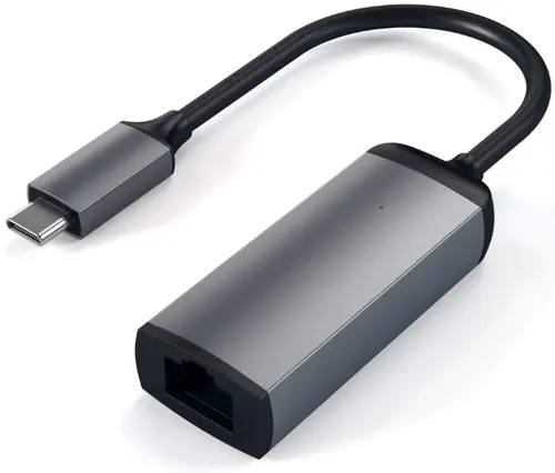 Adaptor Satechi Type-C - RJ45, Gigabit (Gri)
