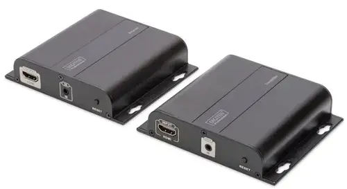Extender HDMI Digitus DS-55122, 4K (Negru)