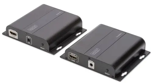 Extender HDMI Digitus DS-55122, 4K (Negru)