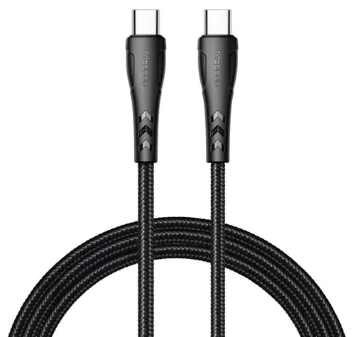 Cablu de date Mcdodo Mamba Series CA-7641, Type-C la Type-C (Negru)