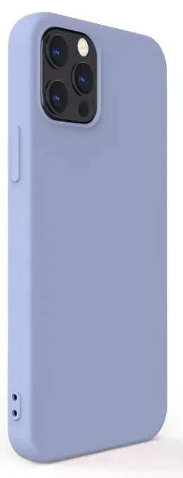 Protectie Spate Lemontti Soft Slim LEMSSXIIPMLG pentru Apple iPhone 12 Pro Max (Mov)