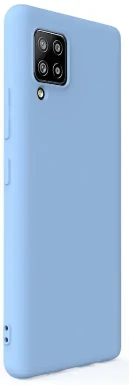 Protectie Spate Lemontti Soft Slim LEMSSA42LB pentru Samsung Galaxy A42 (Albastru)