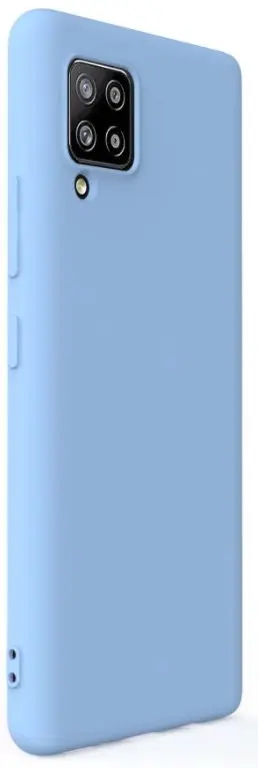 Protectie Spate Lemontti Soft Slim LEMSSA42LB pentru Samsung Galaxy A42 (Albastru)