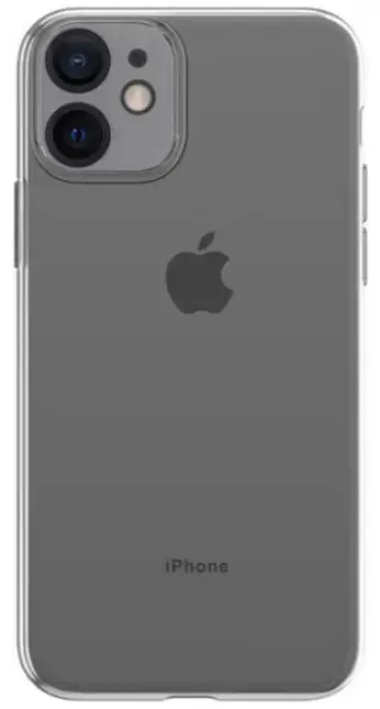 Protectie spate Devia Silicon Naked DVHSNIXIIMC pentru iPhone 12 Mini (Transparent)