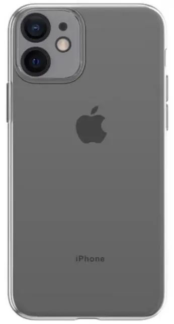 Protectie spate Devia Silicon Naked DVHSNIXIIMC pentru iPhone 12 Mini (Transparent)