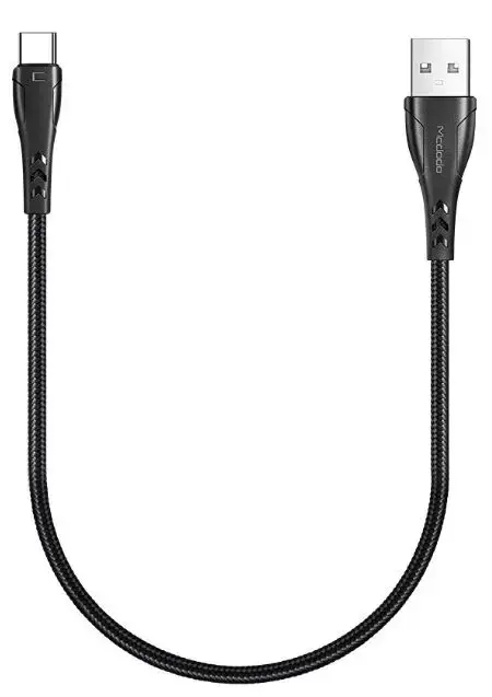 Cablu de date Mcdodo Mamba Series CA-7461, USB Type-C, 1.2 m, QC 4.0 (Negru)