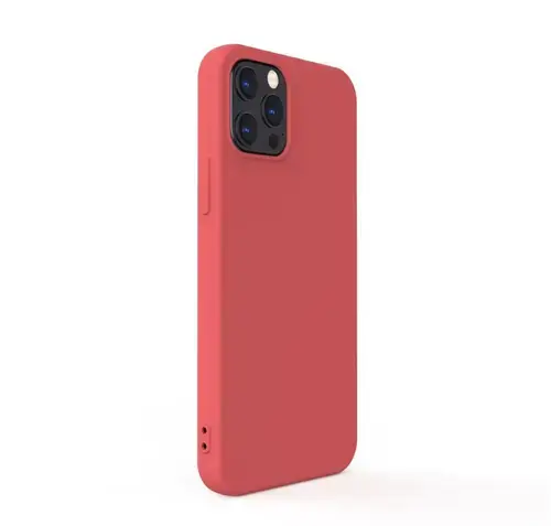 Protectie Spate Lemontti Silicon Soft Slim LEMSSXIIPSRD pentru Apple iPhone 12 / 12 Pro (Rosu)