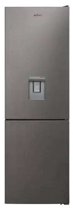 Combina frigorifica Siltal Passione IHIDQ32NXN, 331 L, NoFrost, Dozator apa, Clasa F, H 186 cm (Argintiu)