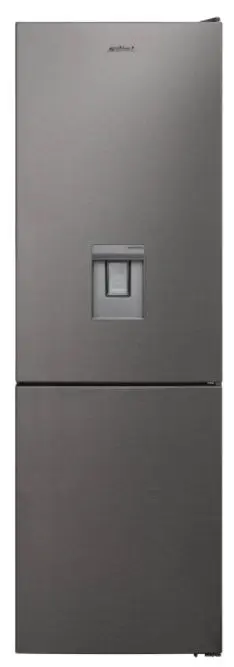 Combina frigorifica Siltal Passione IHIDQ32NXN, 331 L, NoFrost, Dozator apa, Clasa F, H 186 cm (Argintiu)