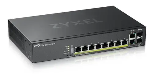 Switch ZyXEL GS2220-10HP-EU0101F, Gigabit, 10 Porturi, PoE